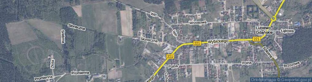 Zdjęcie satelitarne Słoneczna ul.